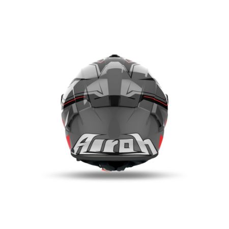 Kask AIROH SPARK 2 DART RED GLOSS szary M