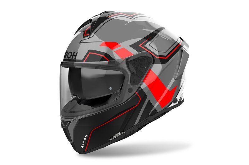Kask AIROH SPARK 2 DART RED GLOSS szary 2XL