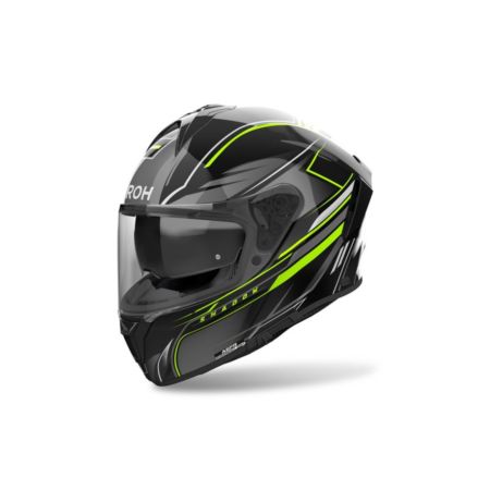 Kask AIROH SPARK 2 SHADOW YELLOW GLOSS BLACK S