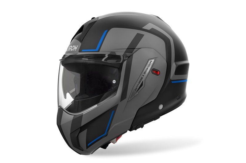 Kask AIROH MATHISSE II GENIUS BLUE MATT BLACK XL