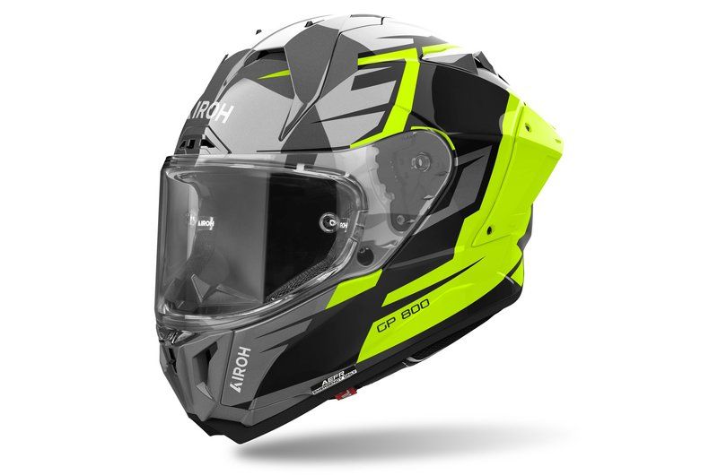 Kask AIROH GP 800 MASTER YELLOW GLOSS L