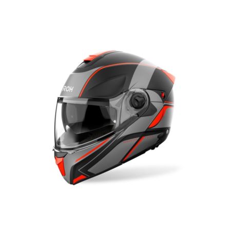 Kask AIROH SPECKTRE LEAF ORANGE MATT szary L