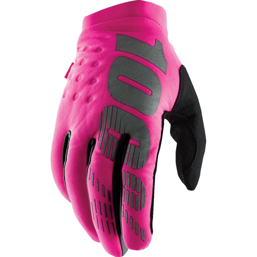Rękawiczki 100% brisker pink woman M