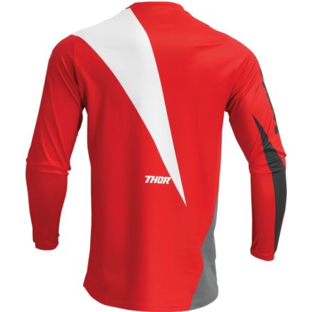 Bluza THOR sector edge rd/wh S