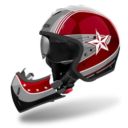 Kask AIROH J 110 COMMAND BURGUNDOWY GLOSS XXL