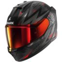 Kask shark d-skwal 3 blast-r mat black anth red s