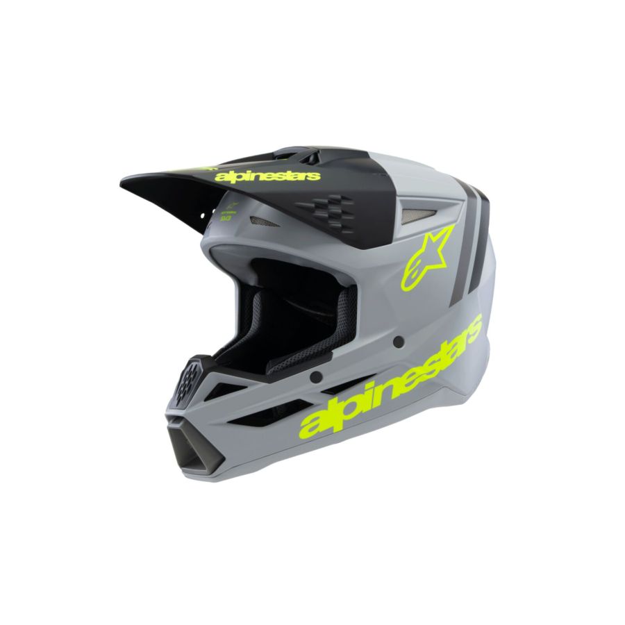 Kask ALPINESTARS yth sm3 radium gy/blk/y