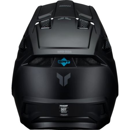 Kask THOR FLEET BLACKOUT czarny XS