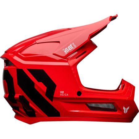 Kask THOR YOUTH FLEET FORGE RED czerwony S