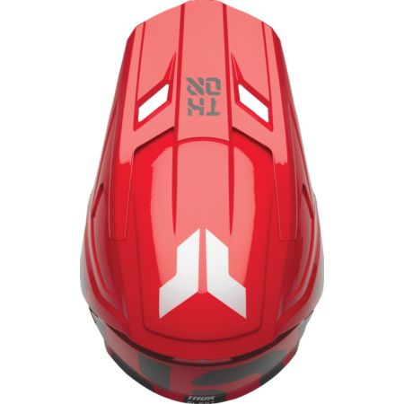 Kask THOR YOUTH FLEET FORGE RED czerwony S