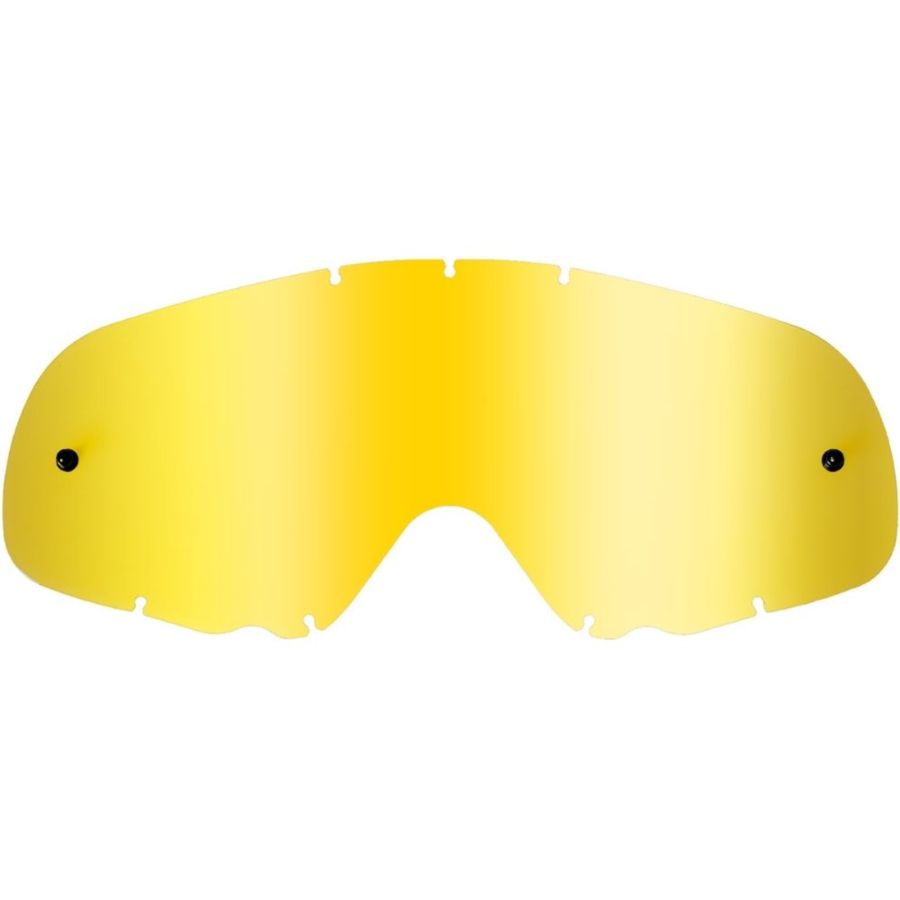 Szybka OAKLEY crowbar lustrzana złota -p