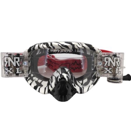 Gogle RIP N ROLL hybrid xl wild black/white roll o