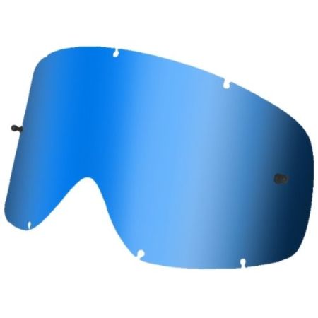 Szybka OAKLEY o frame lustrzana niebieska p.