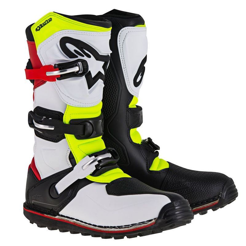 Buty ALPINESTARS TECH T wht/rd/yellow/blk 39 (6)