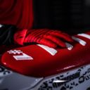 Pokrowiec na siedzenie ONEGRIPPER ribbed red/wht