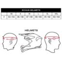 Kask echus UFO orange white matt L