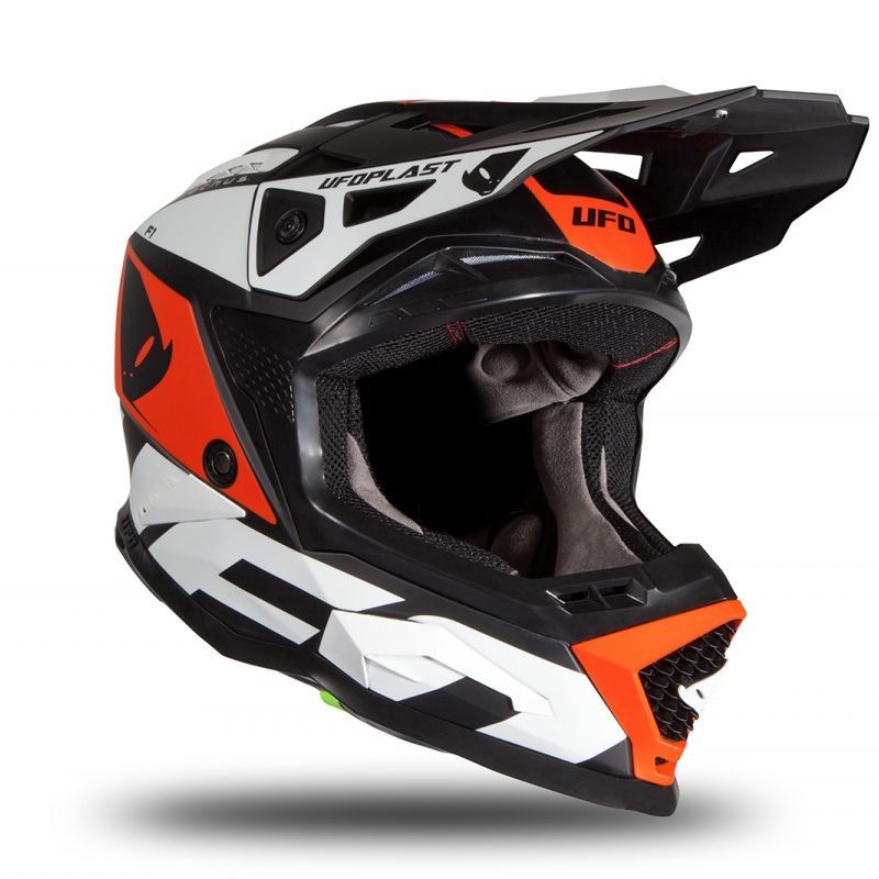 Kask echus UFO orange white matt M