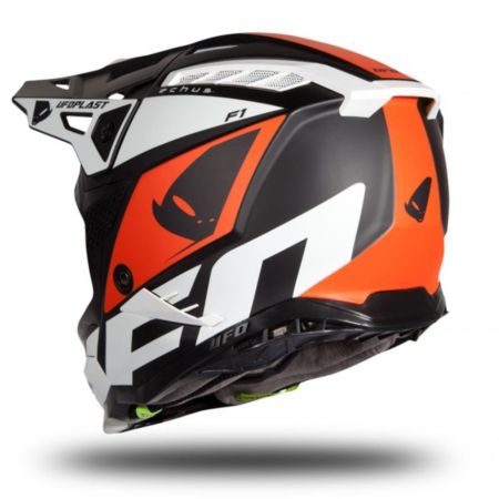 Kask echus UFO orange white matt M