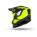 Kask echus UFO czarny/żółty fluo L