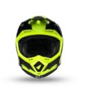 Kask echus UFO czarny/żółty fluo L