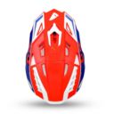 Kask echus UFO czerwony/niebieski/biały L