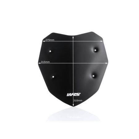 Szyba motocyklowa WRS SPORT BMW S1000XR black