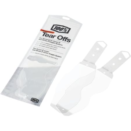 Zrywki 100% tear OFF racecraft 2/accuri 2/strata 2