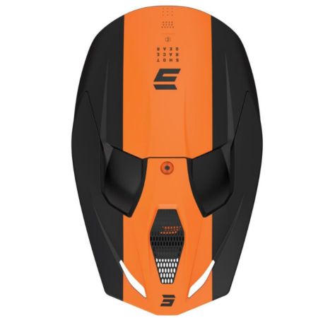 Kask SHOT race camo orange matt m