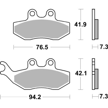 Klocki hamulcowe SBS 774 HF