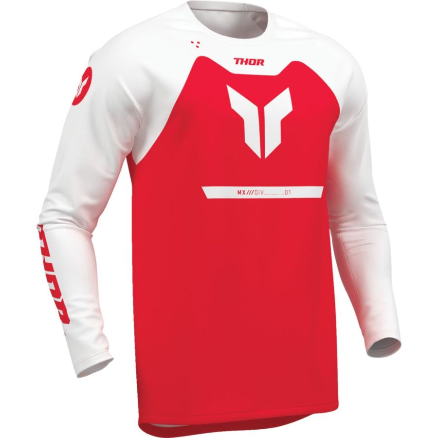 Bluza THOR RIDEMODE MENACE red S