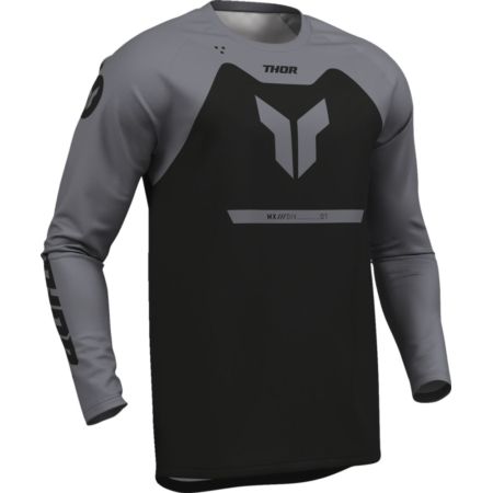 Bluza młodzieżowa THOR RIDEMODE MENACE YTH blk 2XS