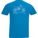 T-shirt młodzieżowy THOR BLUEPRINT cobalt 2T