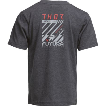 T-shirt młodzieżowy THOR FUTURA charcoal XS