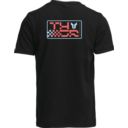 T-shirt młodzieżowy THOR VANTAGE black XS