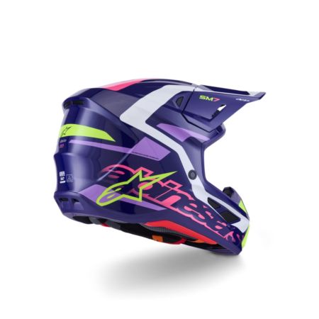Kask ALPINESTARS SUPERTECH M7 DEED purple/pink 2XL