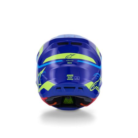 Kask ALPINESTARS SUPERTECH M7 DEED blue/yellow 2XL