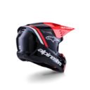Kask ALPINESTARS SUPERTECH M3 RADIUM bk/rd/wh 2XL