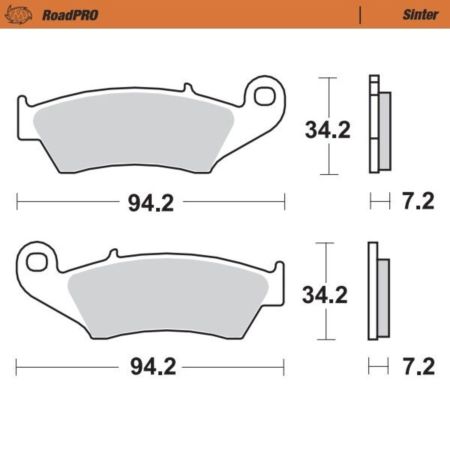 Klocki hamulcowe MOTO MASTER ROADPRO HONDA XL 600