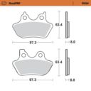 Klocki hamulcowe MOTO MASTER ROADPRO HARLEY FLHR