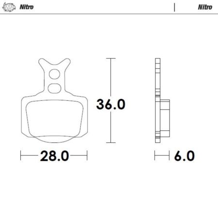 Klocki hamulcowe MOTO MASTER NITRO GASGAS MC-E 5