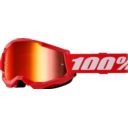 Gogle 100% STRATA 2 red mr rd