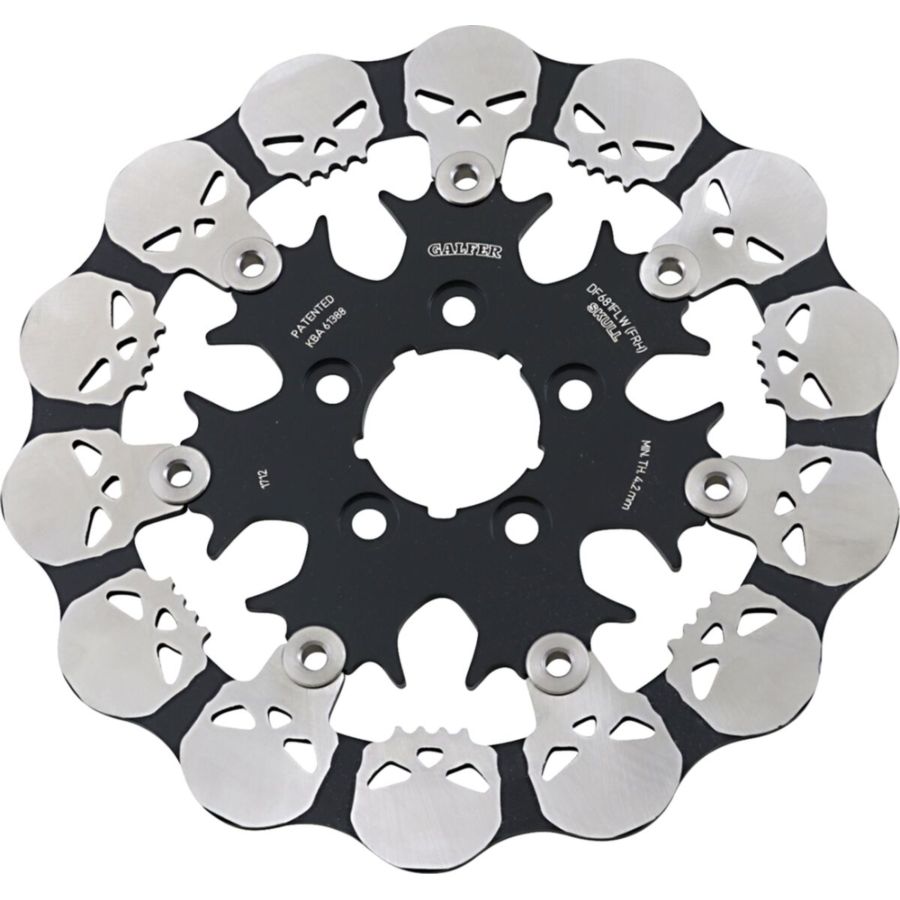 Tarcza hamulcowa GALFER SKULL 292 MM HARLEY 1690