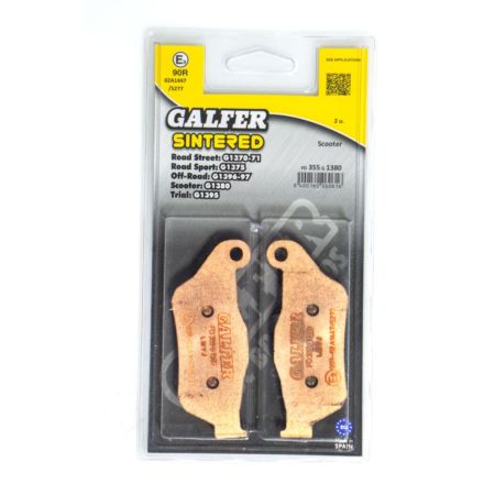 Klocki hamulcowe GALFER SCOOTER MBK CITYLINER 125