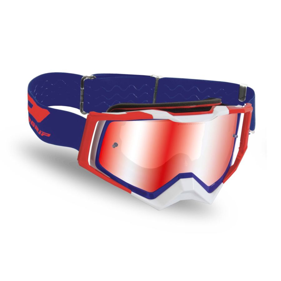 Gogle PRO GRIP 3309 RAPID RWB MIRROR BLUE