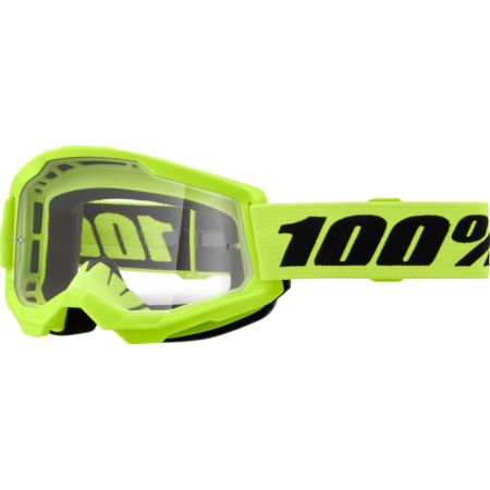 Gogle 100% STRATA 2 neon yel clr