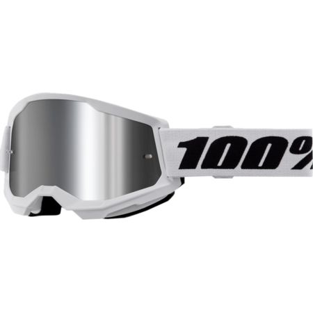 Gogle 100% STRATA 2 JR white mr sl