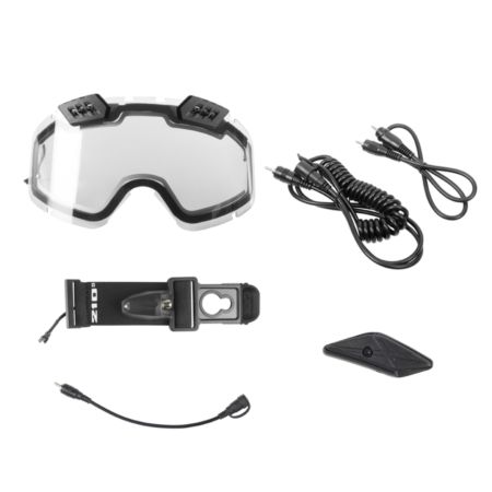 Podgrzewana szybka gogli CKX 210° clear
