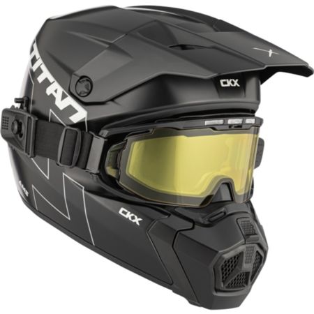 Kask CKX TITAN AMS black matt S + GOGLE APEX HEAT