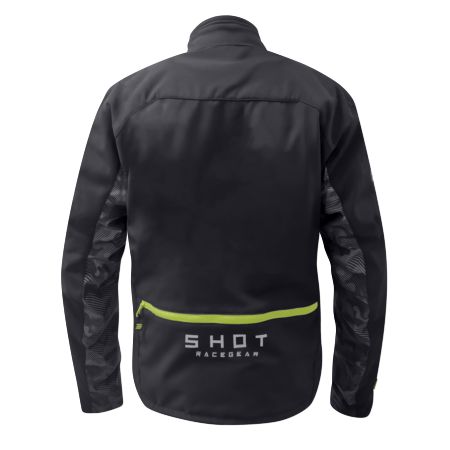 Kurtka SHOT CLIMATIC BLACK_NEON_YELLOW 3XL