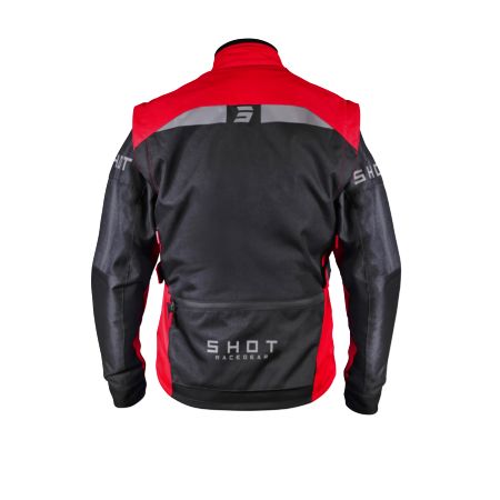 Kurtka SHOT RACETECH BLACK_RED M